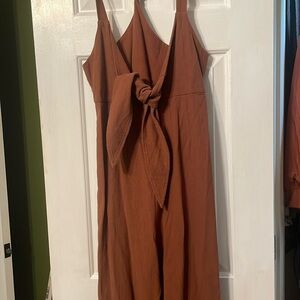 Henly by together tie front jumpsuit